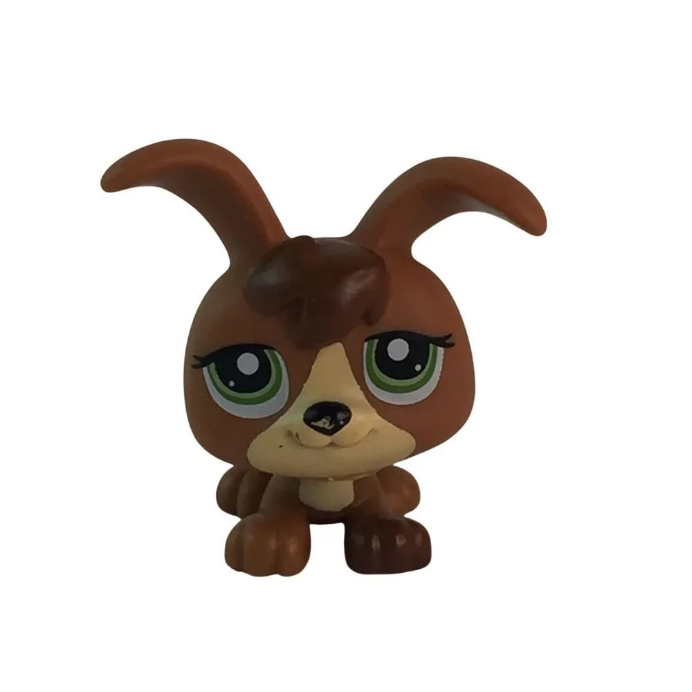 Littlest Pet Shop LPS‎ Petriplet Dogs #1338 Brown #134 Tan Puppy Figures